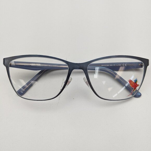 🕶️Made in Italy! Maui Jim MJO2104-86M Cat Eye Eyeglasses 53/15-135 / JLE760🕶️ - Picture 1 of 8